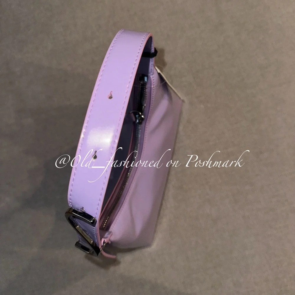 STAUD Scotty Leather Bag - Lavender